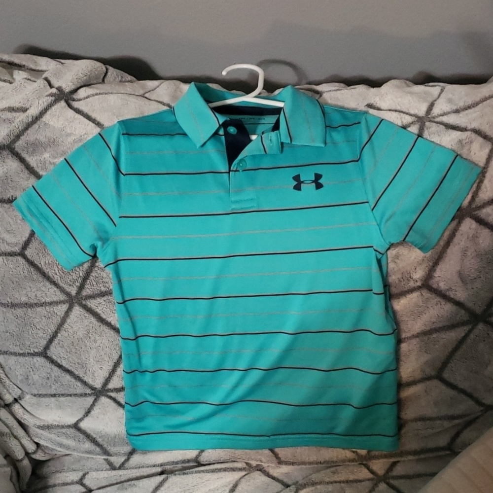 Boy's YXS Under Armour Polo